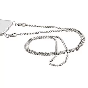 Hama choker (metalowy łańcuszek, idealny do etui Hama, pasuje do wszystkich telefonów, takich jak Samsung, Huawei, Apple, Xiaomi, Oppo, Nokia, LG) Srebrny - Narzędzia samochodowe - miniaturka - grafika 1