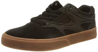 Sneakersy męskie - DC Shoes Kalis Vulc męskie sneakersy, Black Black Gum, 47 EU - grafika 1