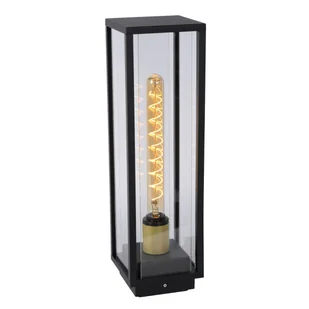Zewnętrzna lampa stojąca Laurens 27805/50/30 Lucide IP54 loftowa czarna - Lampy ogrodowe - miniaturka - grafika 1