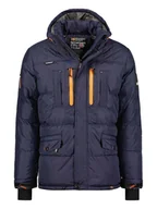 Kurtki męskie - Geographical Norway Kurtka zimowa "Basilboli" w kolorze granatowym - miniaturka - grafika 1