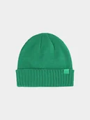 Czapki dla dzieci - 4F Czapka zimowa dziecięca - zielona Uniwersalny - miniaturka - grafika 1