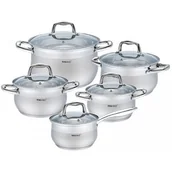 Zestawy garnków i patelni - 10 ELEMENTOWY ZESTAW GARNKÓW KINGHOFF KH-4449 - miniaturka - grafika 1