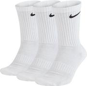 Skarpety długie NIKE Sportowe Everyday Cushion 3 PAK białe