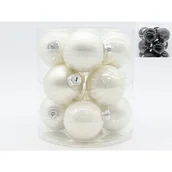 Bombki - Bombki szkło 12 sztuk 6 cm czarne - miniaturka - grafika 1