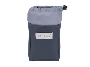 amiplay Torebka na przysmaki seria Samba Szary - Artykuły szkoleniowe - miniaturka - grafika 1