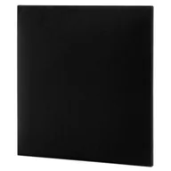 Panele ścienne i boazeria - PANEL ŚCIENNY TAPICEROWANY 3D KWADRAT 30x30 CM CZARNY T01 WELUROWY - miniaturka - grafika 1