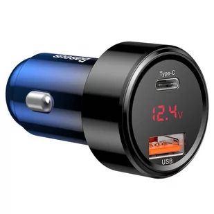 Baseus Magic Series PPS - ładowarka samochodowa Quick Charge 4.0+ / QC3.0 45W 6A niebieski (CCMLC20C-03) - Ładowarki samochodowe - miniaturka - grafika 5