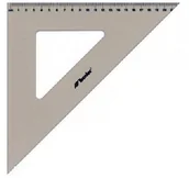 Linijki, ekierki - Leniar Ekierka Professional 45/32cm plexi 10009 - miniaturka - grafika 1