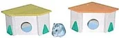 Akcesoria dla gryzoni - PINOKIO DOMEK NAROŻNY PINO-03 - miniaturka - grafika 1