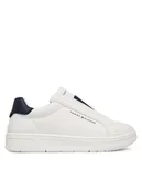 Buty dla chłopców - Tommy Hilfiger Sneakersy Low Cut Sneaker T3X9-34359-1355 M Biały - miniaturka - grafika 1