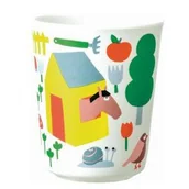 Kubki dla dzieci - Mały Kubek Do Napojów Dla Dziecka, Wiejska Sielanka Maison Petit Jour - miniaturka - grafika 1