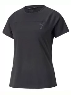 Puma Koszulka sportowa w kolorze czarnym - Koszulki sportowe damskie - miniaturka - grafika 1