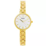 Zegarki damskie - Złoty damski zegarek z bransoletką PACIFIC X6137-04 - miniaturka - grafika 1