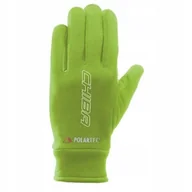 Rękawiczki rowerowe - Chiba Rękawiczki Polartec Reflex Żółte - miniaturka - grafika 1