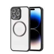 Etui i futerały do telefonów - Etui Dux Ducis Aimo Mag MagSafe Apple iPhone 14 Pro czarne - miniaturka - grafika 1