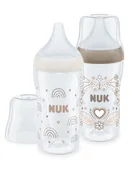 Butelki dla niemowląt - NUK Butelki dziecięce (2 szt.) "Perfect Match" w kolorze beżowym - miniaturka - grafika 1