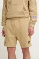 Spodenki męskie - The North Face szorty bawełniane Mountain Cleanup kolor beżowy NF0A8C2XLK51 - miniaturka - grafika 1