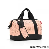 Torby podróżne - Torba podróżna kids M Reisenthel Allrounder cats and dogs rose kod: RIX3064 + Sprawdź na SuperWnetrze.pl - miniaturka - grafika 1
