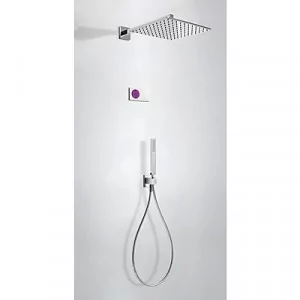 Tres 9286563 9286563 ESPACIO Podtynkowy termostatyczny elektroniczny zestaw prysznicowy SHOWER - Akcesoria hydrauliczne - miniaturka - grafika 1