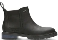 Botki damskie - Clarks, Botki damskie, Doxbury Jazz GTX, czarny, rozmiar 35 1/2 - miniaturka - grafika 1