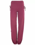 Spodnie damskie - WINSHAPE WINSHAPE Winshape damskie spodnie treningowe, Wh1, fitness, czas wolny, sport, joga, pilates czerwony Berry-love XL WH1-BERRY-LOVE-XL - miniaturka - grafika 1