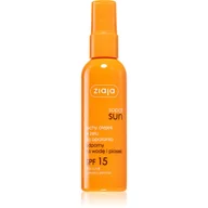Balsamy i kremy do opalania - Ziaja Sopot Sun Suchy olejek w żelu Spf 15 90ml - miniaturka - grafika 1