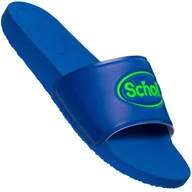 Akcesoria do rehabilitacji - Sportowe antypoślizgowe profilowane klapki basenowe Scholl WOW : Kolor - GRANATOWY, Rozmiar_SCHOLL - 35 - miniaturka - grafika 1