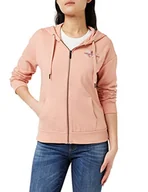 Bluzy damskie - Armani Exchange Damska bluza z kapturem, kieszenie z przodu, zapinana na zamek błyskawiczny, damska, bardzo duża, Lady, XL - miniaturka - grafika 1