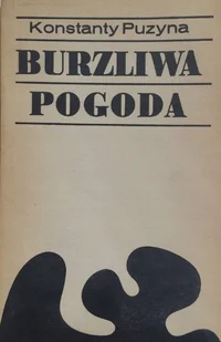 Burzliwa pogoda - Książki o kulturze i sztuce - miniaturka - grafika 1