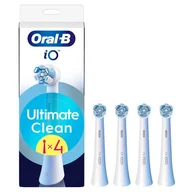Końcówki do szczoteczek elektrycznych - Końcówka szczoteczki ORAL-B iO Ultimate Clean Biały (4 szt.) (Usuwa płytkę bakteryjna) - miniaturka - grafika 1