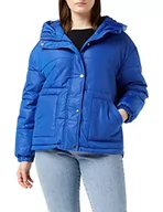 Kurtki damskie - Urban Classics Damska kurtka zimowa Boyfriend Ladies Oversized Hooded Puffer Jacket - miniaturka - grafika 1
