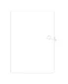 Szkolne artykuły papiernicze - Teczka A4 wiązana biała gładka - miniaturka - grafika 1