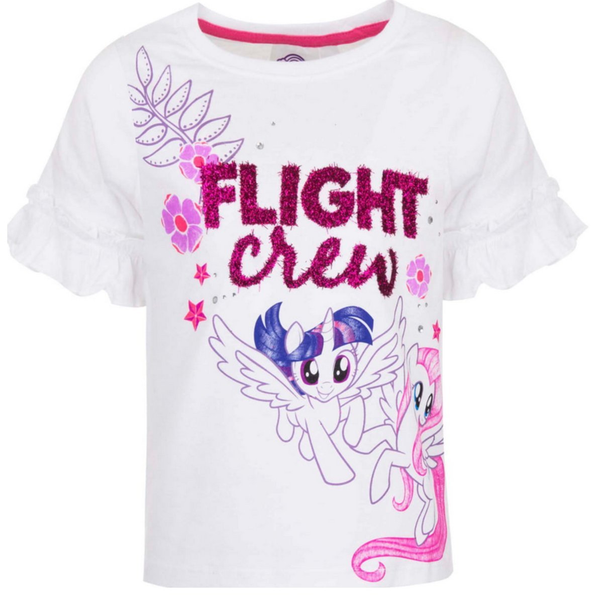 Koszulka dziewczęca My Little Pony bawełniana biała-98