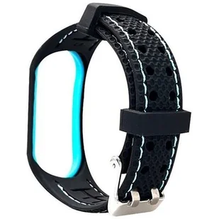 Pasek Beline Sport do Xiaomi Mi Band 7 Czarno-niebieski (5905359814511) - Akcesoria do smartwatchy - miniaturka - grafika 4