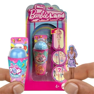Barbie Pop Reveal Mini Barbieland Lalka Mini W Niebieskim Kubku - Lalki dla dziewczynek - miniaturka - grafika 1