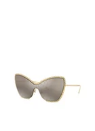 Okulary przeciwsłoneczne - Dolce & Gabbana Okulary Przeciwsłoneczne Dg 2240 gold - miniaturka - grafika 1