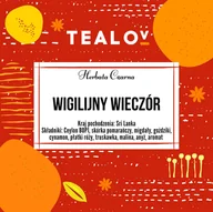 Herbata - Herbata TEALOV czarna WIGILIJNY WIECZÓR 100g - miniaturka - grafika 1