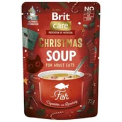 Mokra karma dla kotów - BRIT Cat Christmas Soup Fish 75g - miniaturka - grafika 1