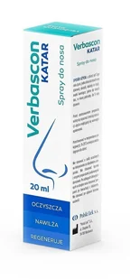 Polski Lek Verbascon Katar spray do nosa 20 ml 9079689 - Przeziębienie i grypa - miniaturka - grafika 1