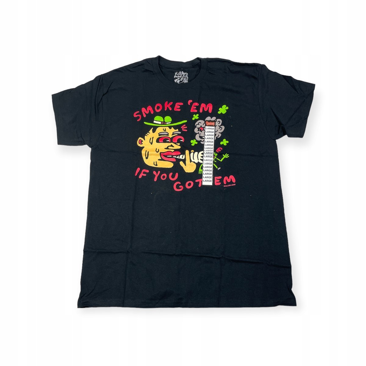 Koszulka T-shirt męski okrągły dekolt SPENCER'S KILLER ACID L