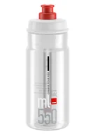 Shakery i bidony sportowe - Bidon Elite 036020 Jet clear red logo 550 ml - miniaturka - grafika 1