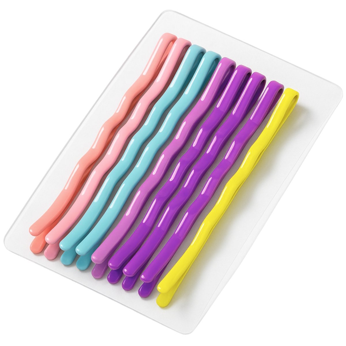 Spinki do Włosów Kolorowe Wsuwki Zestaw 10 Sztuk Dla Dzieci Metalowe Lekkie