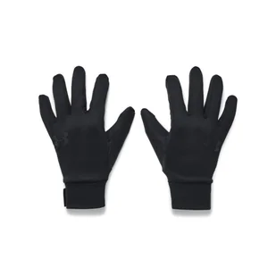 Męskie rękawiczki treningowe Under Armour UA Storm Liner Gloves - czarne - Rękawiczki - miniaturka - grafika 1