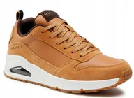 Buty sportowe męskie - Buty sportowe męskie Skechers Uno Stacre brązowe 41,5 Eu - miniaturka - grafika 1