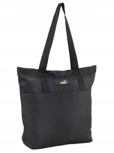 TORBA TOREBKA NA RAMIĘ PUMA 090647-01 sportowa shopperka czarna - Torby sportowe - miniaturka - grafika 1