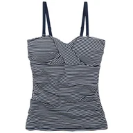 Stroje kąpielowe - Damski strój kąpielowy Regatta Aceana Tankini III Rozmiar: XXXL / Kolor: ciemnoniebieski/biały - miniaturka - grafika 1