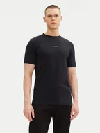 Koszulki męskie - KARL LAGERFELD T-Shirt 755030 552235 Granatowy Regular Fit - miniaturka - grafika 1