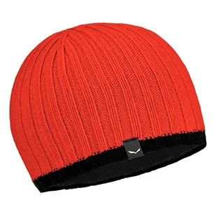 Salewa Czapka uniseks Ortles Wo Beanie, Flame/0910, jeden rozmiar - Czapki damskie - miniaturka - grafika 1