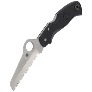 Nóż składany Spyderco Rescue 79mm FRN Black (C45SBK) - Noże - miniaturka - grafika 5