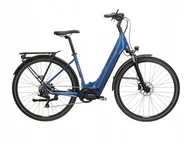 Rowery elektryczne - Rower elektryczny KROSS TRANS HYBRID 3.0 LS rozmiar M Niebieski - miniaturka - grafika 1